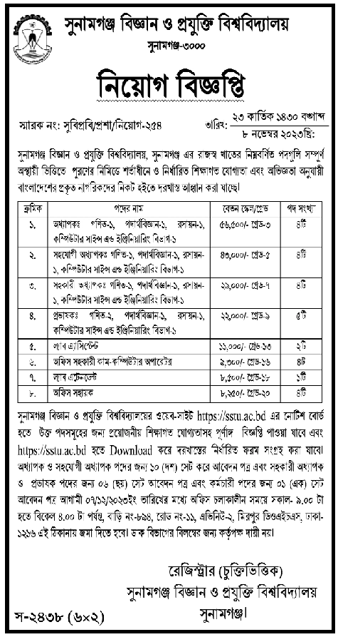 Sunamganj University of Science and Technology