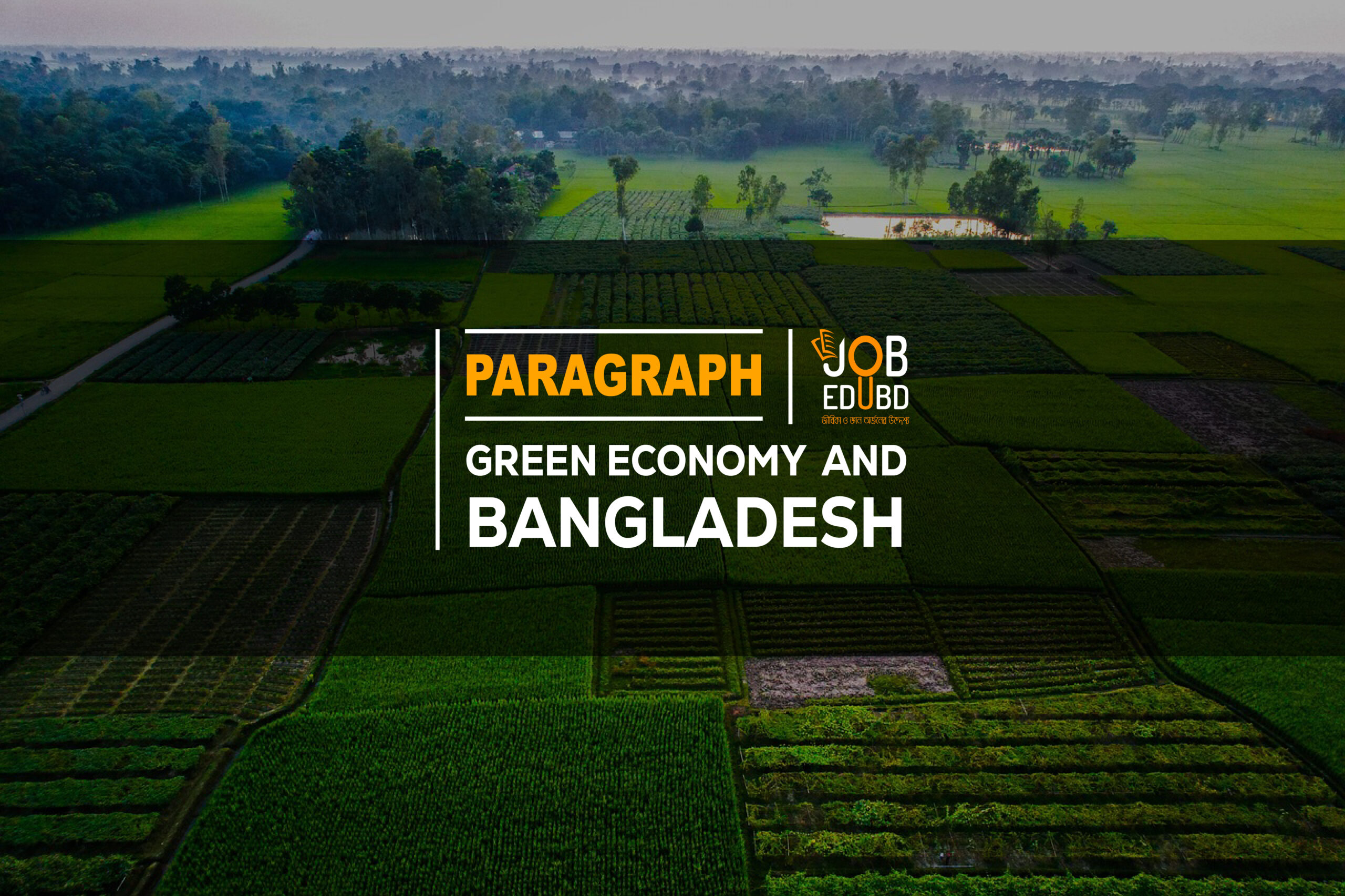GREEN ECONOMY AND BANGLADESH Best Paragraph Writing