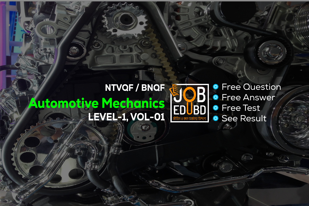 Automotive Mechanics Level-1 Suggestion V-1