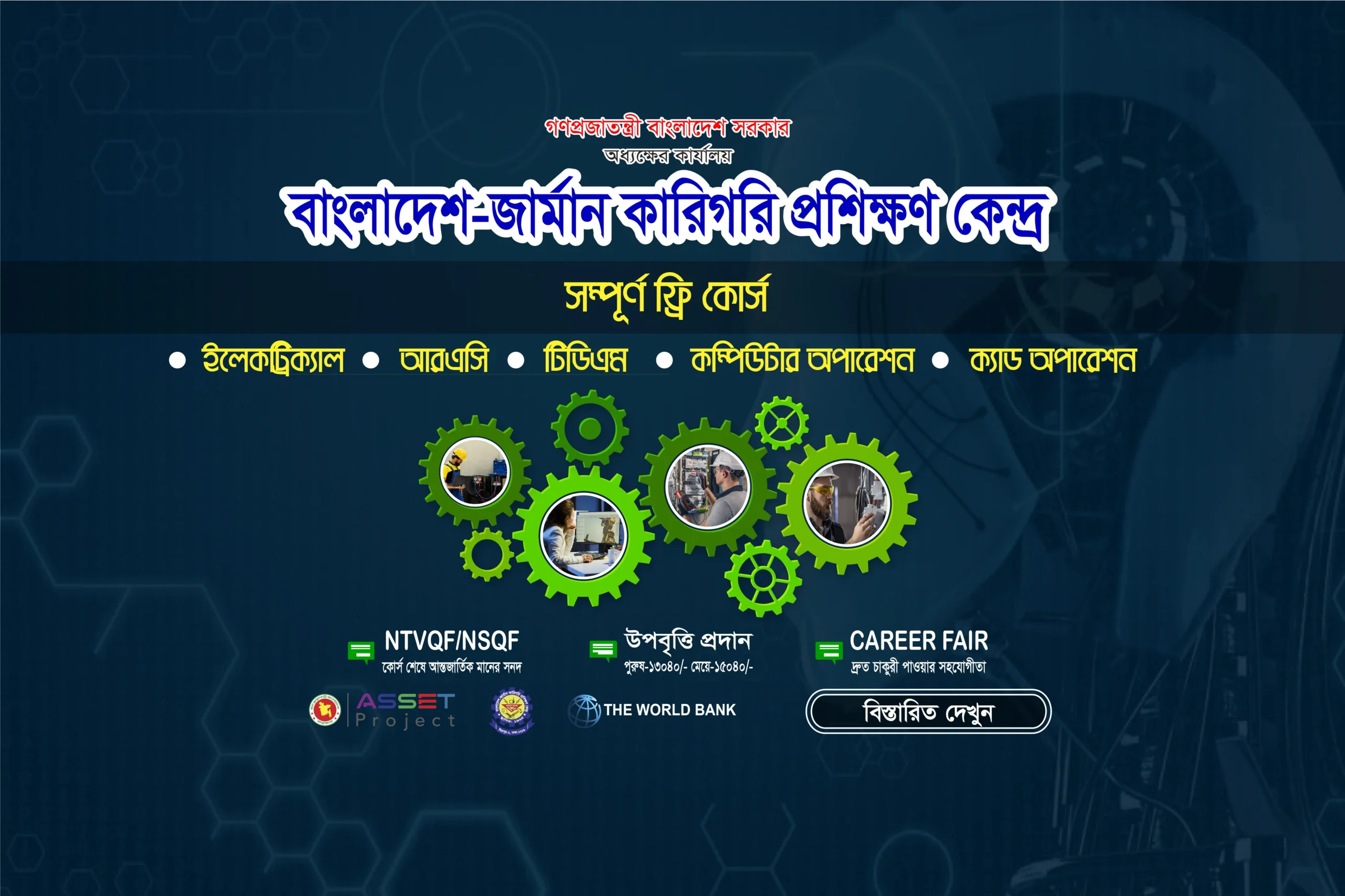 ASSET । সরকারি খরচে সম্পূর্ণ ফ্রি কোর্স Nov-to-Janu-2025