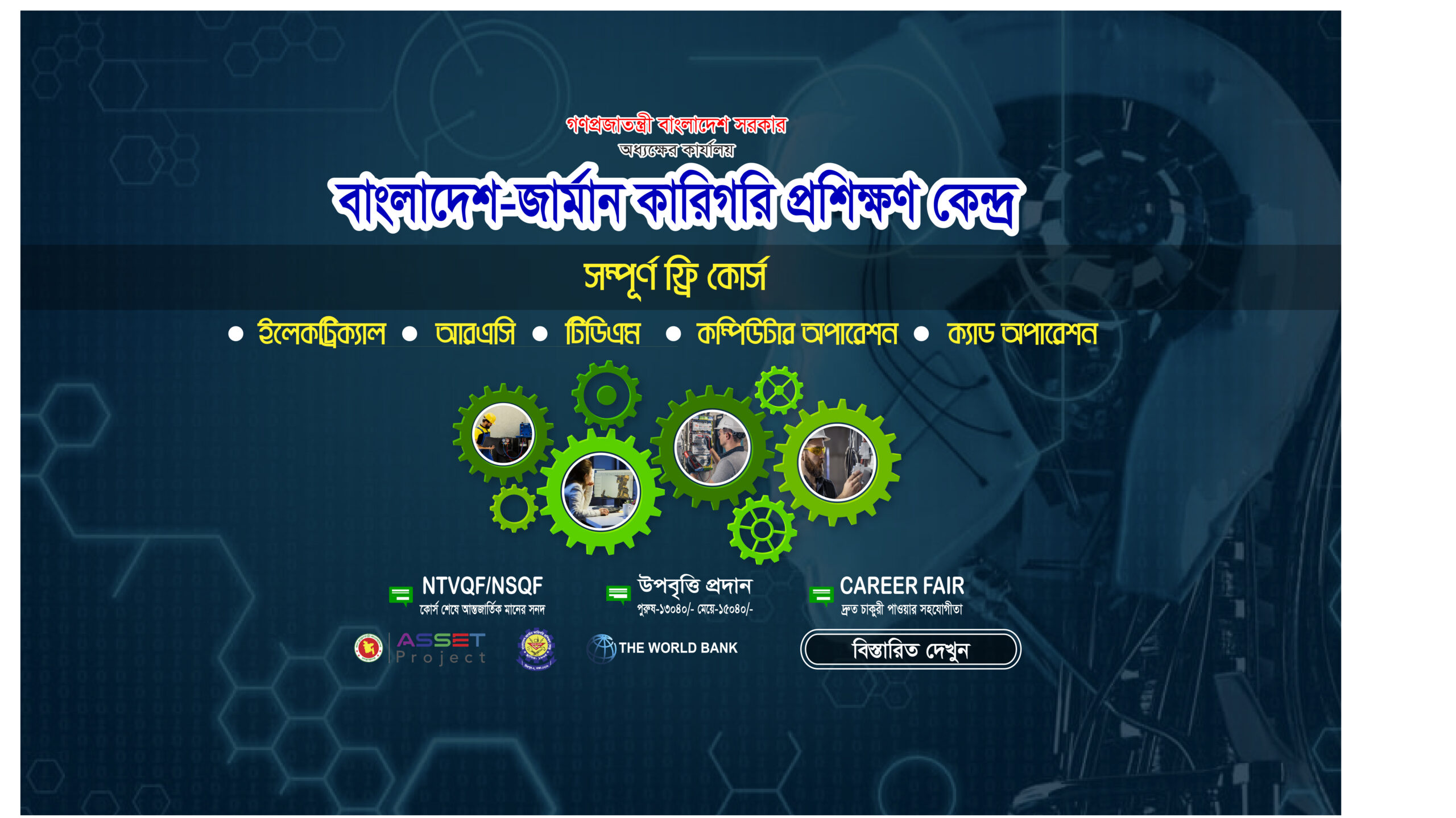ASSET । সরকারি খরচে সম্পূর্ণ ফ্রি কোর্স Nov-to-Janu-2025