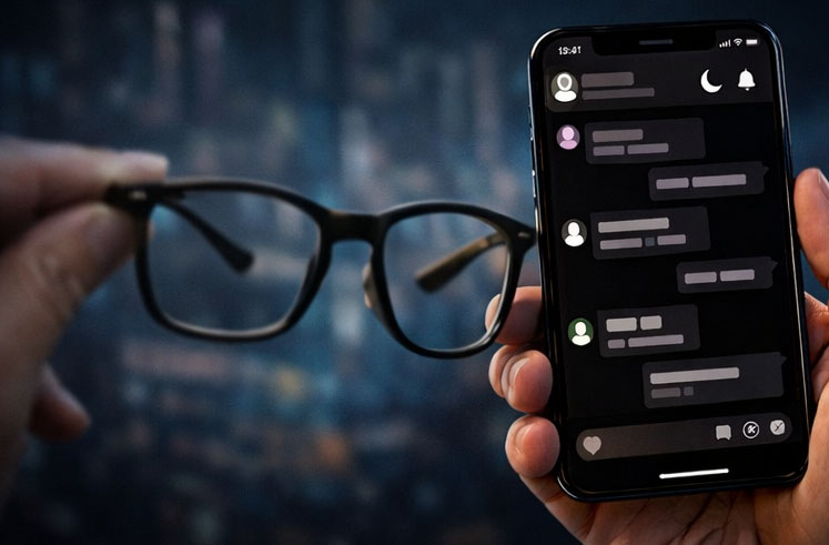 ফোনের ডার্ক মোড কি চোখের ক্ষতি করতে পারে?