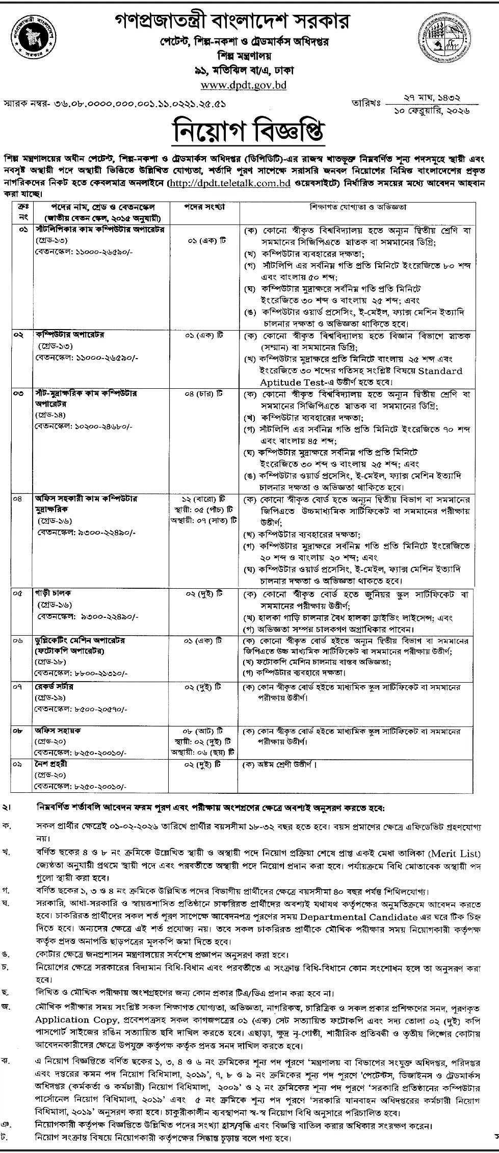 Department of Patents, Designs and Trademarks